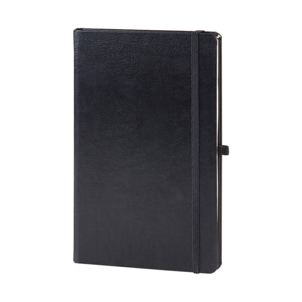918 Siyah-112 Yaprak Cilt Bezi̇ Defter