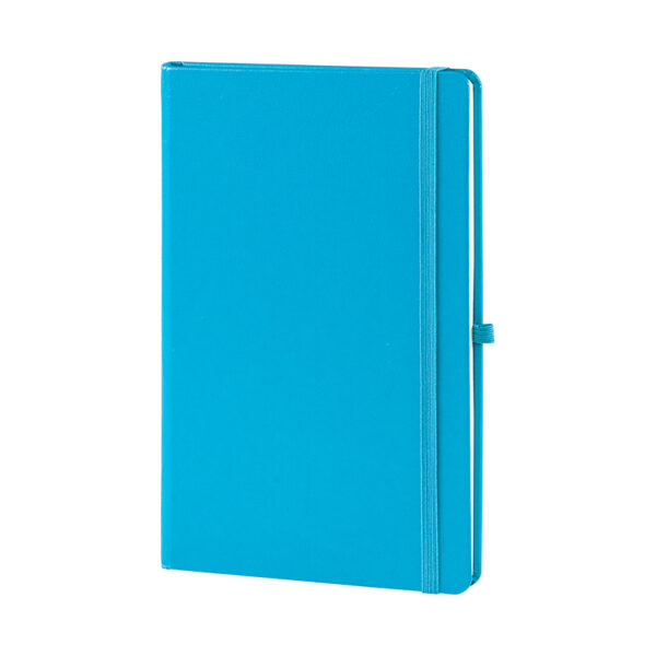 918 Turkuaz-112 Yaprak Cilt Bezi̇ Defter