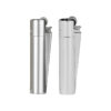 MT-101 Saten-Silver Clipper Metal Siboplu Çakmak