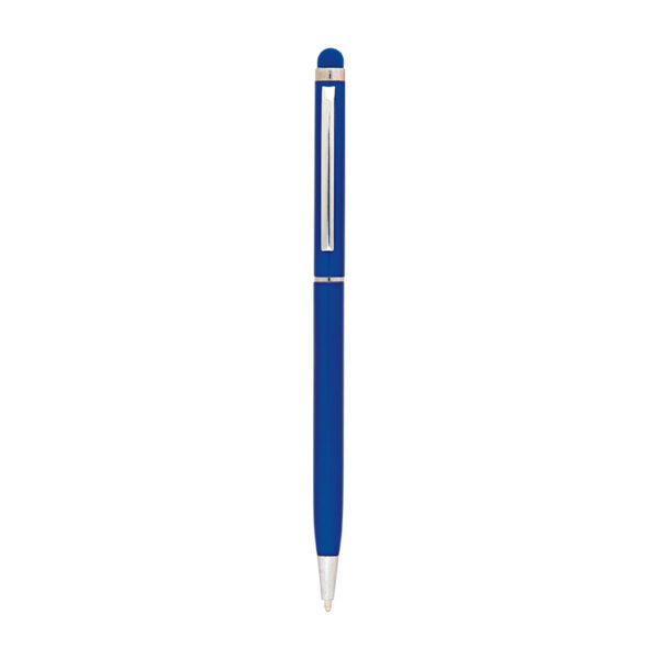 587 Lacivert Metal Tükenmez Touchpen Kalem