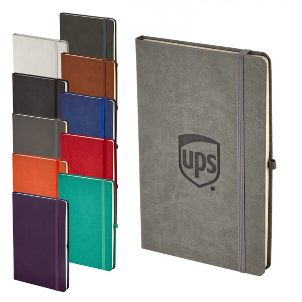 920-EKO Yeşil Termo Deri̇ Defter (Holmen Kitap Kağıdı)