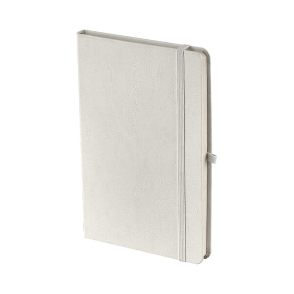 920-EKO Beyaz Termo Deri̇ Defter (Holmen Kitap Kağıdı)