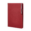 941-HOLMEN Kırmızı Termo Deri̇ Defter (Holmen Kitap Kağıdı)