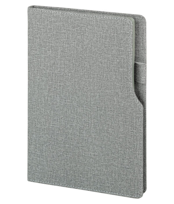 2320 Gri Termo Deri̇ Defter (Ivory Kağıt)