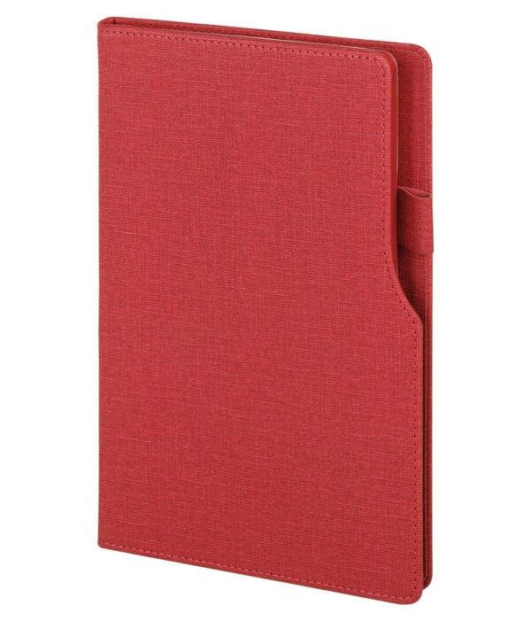 2320 Kırmızı Termo Deri̇ Defter (Ivory Kağıt)